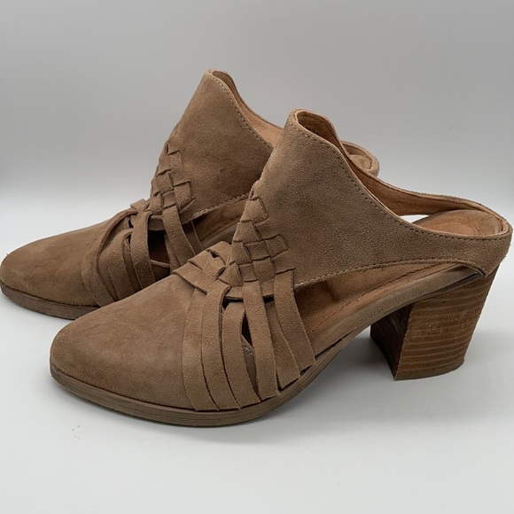 rebels Shoes - Rebels Levi Leather Mules Sz 7 Tan
